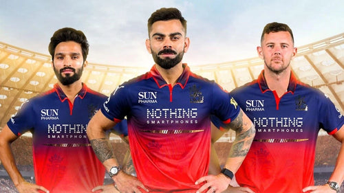 RCB 2026 1-Star NOTHING Edition – Official Inspired Jersey | Sun Pharma Print