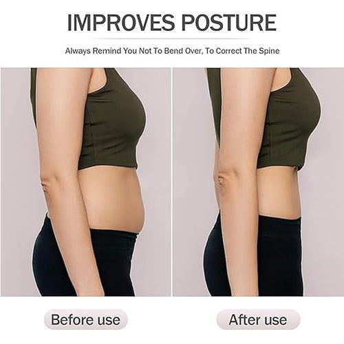 Sweat Slim Waist Belt for Weight Loss, Back Support & Posture Correction