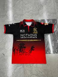 RCB 2026 1-Star NOTHING Edition – Official Inspired Jersey | Sun Pharma Print