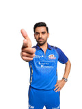 MI Mumbai Indians Official Style Cricket Jersey for Men – IPL Fan T-Shirt